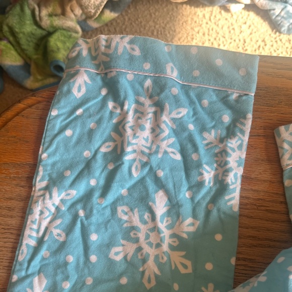 Blue Snowflake Pajama Pants - Picture 5 of 7